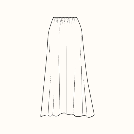 Icône jupe longue