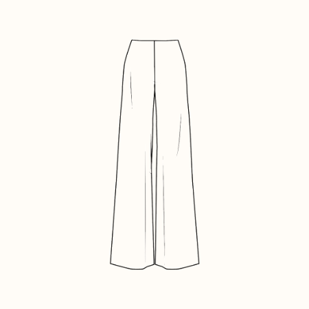 Icône pantalon long ample